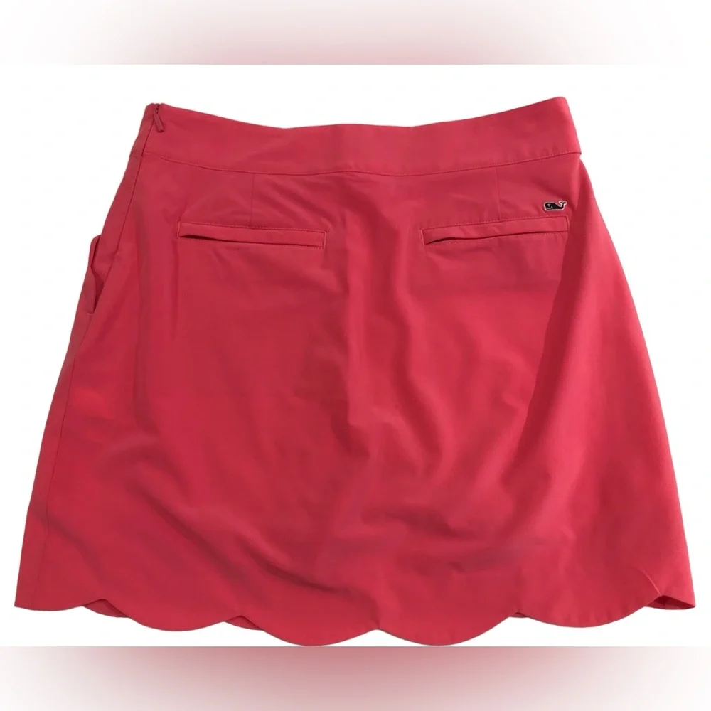Vineyard Vines pink coral Woman’s Skort size 4 - Picture 2 of 10